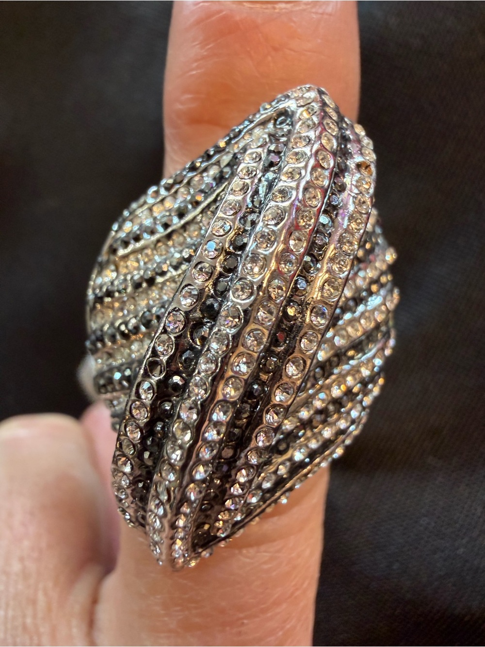 Park Lane Luxe Ring | Austrian Crystal Statement Ring | $165 Retail